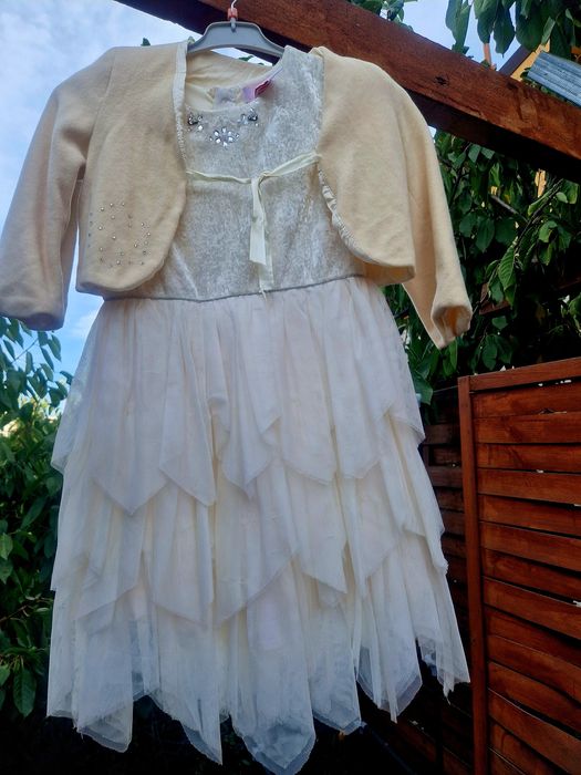 Rochie si bolero de ocazie 7-8 ani LuluRain