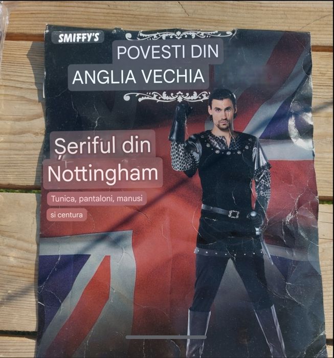 Costum carnaval Șeriful Nottinfham mărimea M