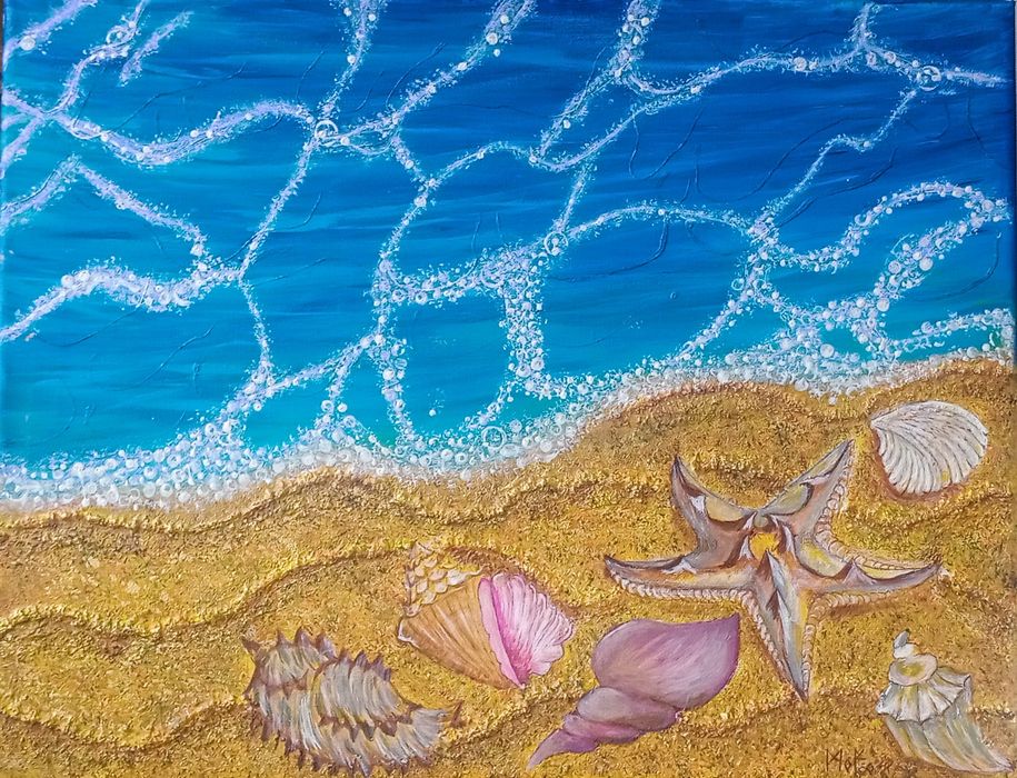 Картина акрилом в наличии