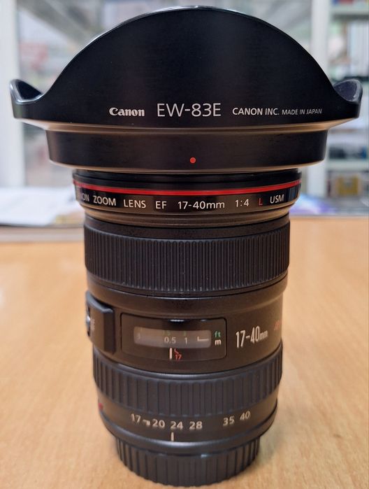 Canon EF 17-40mm F/4 L (проф-ый ширик,абсолютно как новый,комплект)