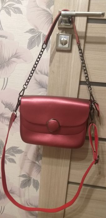 Кожаная сумка женская новая