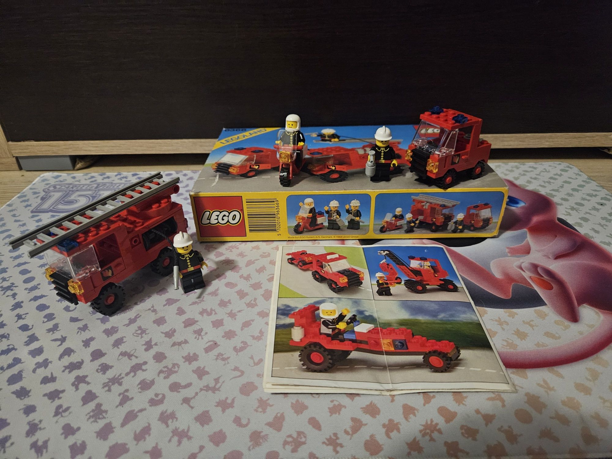 Set lego vechi pompieri 6366 LEGOLAND