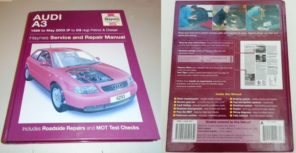 Manual auto Haynes Audi A4, A3, 100&A6 anii 1995-2008 Audi TT, Quattro