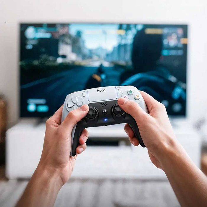 Джойстик за PS5, PS4, PC, Hoco GA1 wireless Gamepad