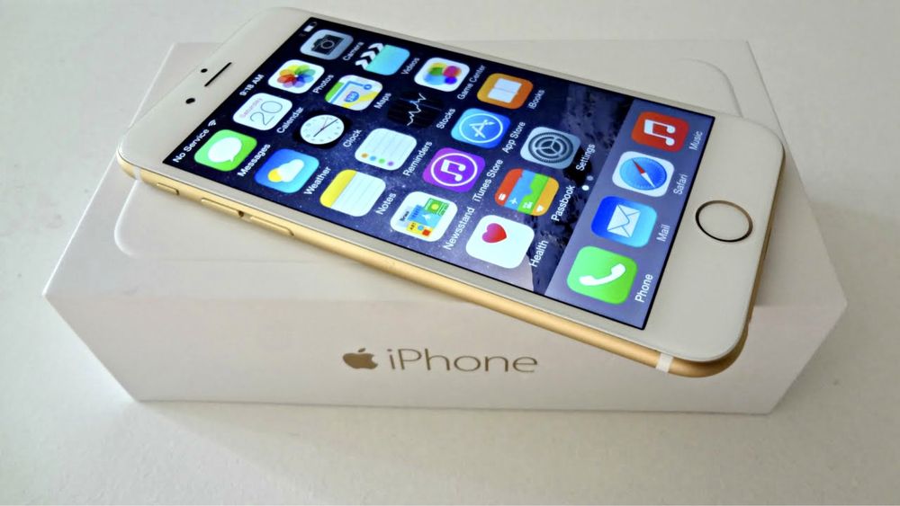 Iphone 6 Plus Gold с много кейсове