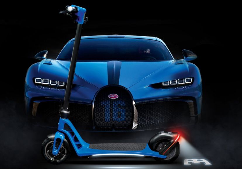 Bugatti самокат exclusive