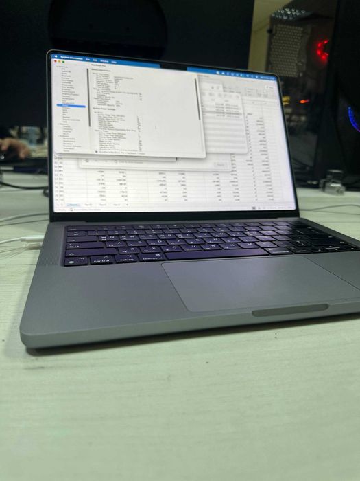 Macbook pro M1 pro 16/512 gb 14 dyum