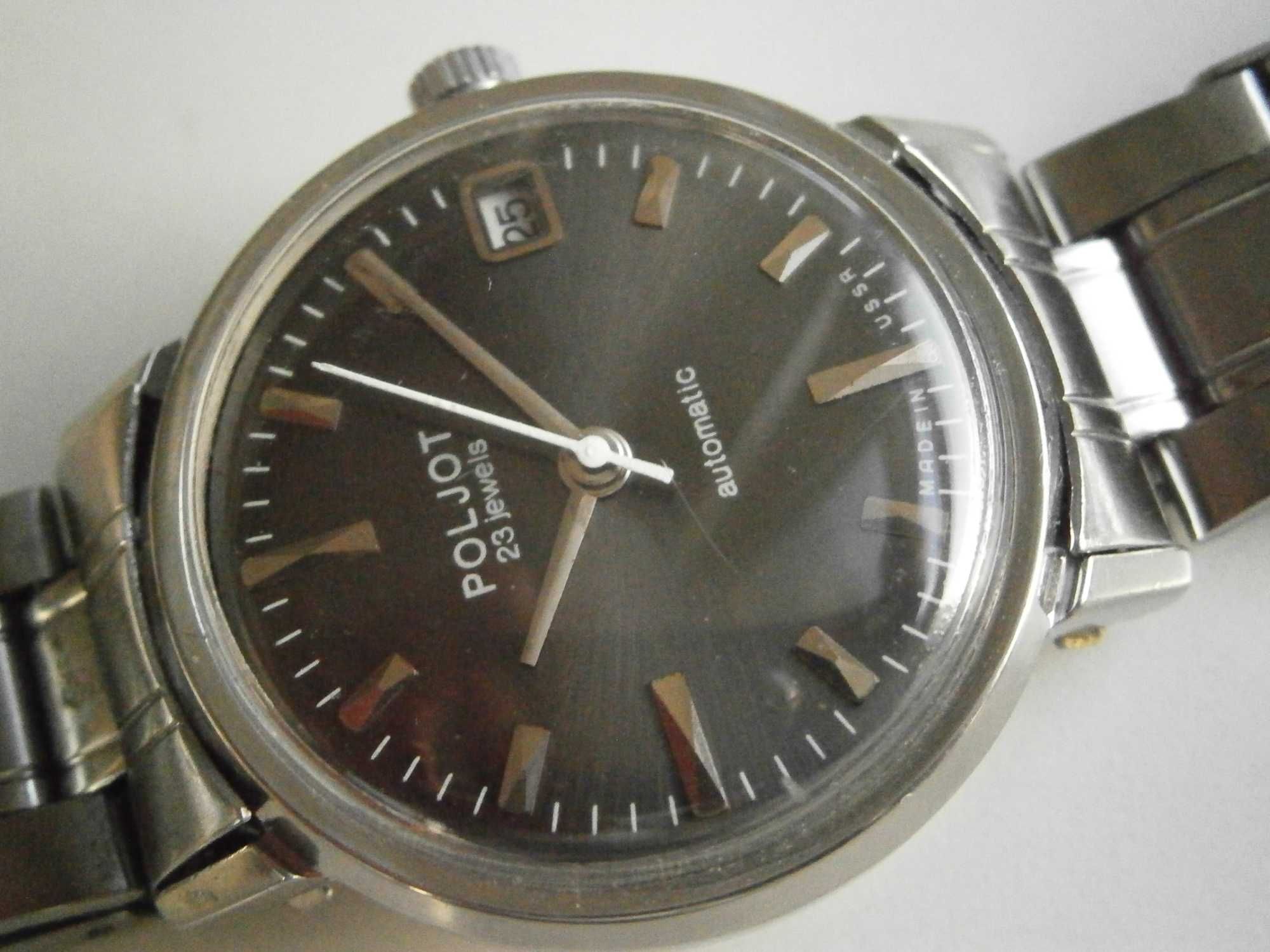 POLJOT automatic, 23 jewels, made in USSR, case 35mm, TOP!