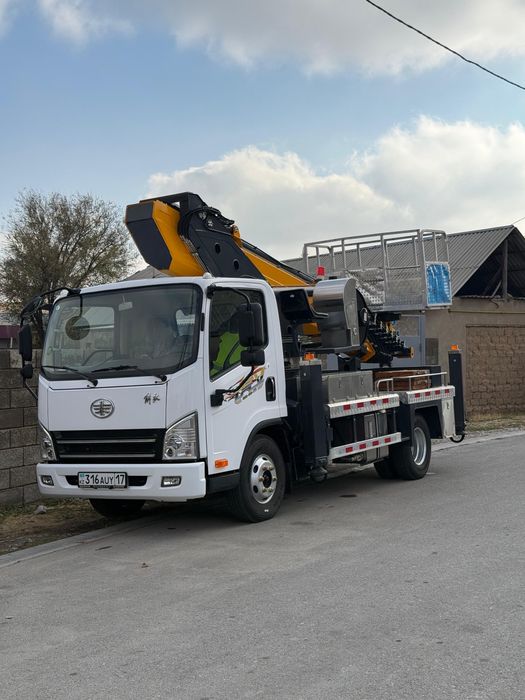 Услуга автовышки 12-35 метров в аренду