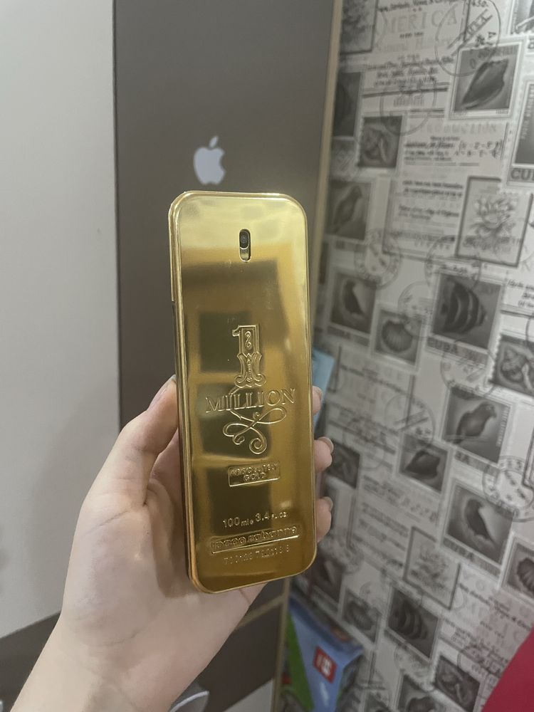мужской парфюм 1 million absolutely gold poco rabanne