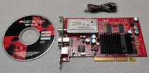 Placa Video AGP8X ATI All-In-Wonder 9600 RV350 128MB 128Bit impecabila