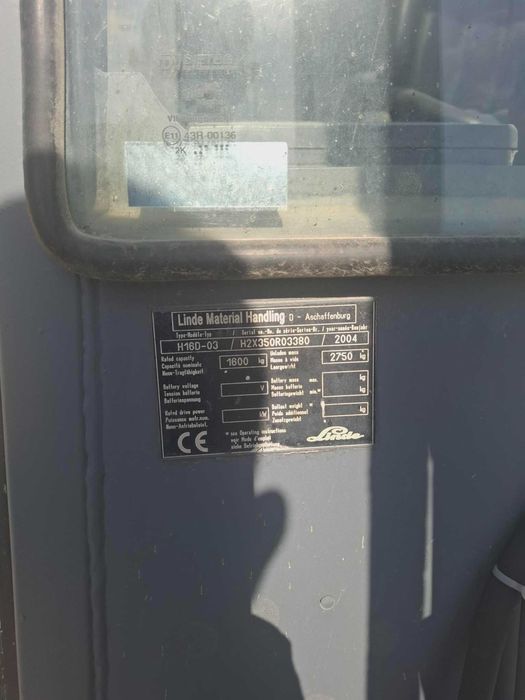 Stivuitor Linde H16D