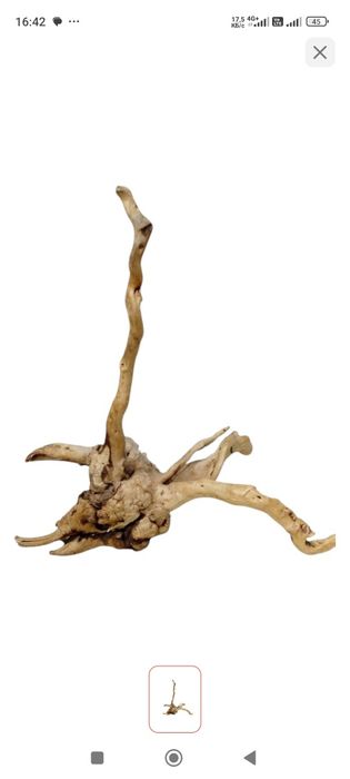 Коряга для аквариума