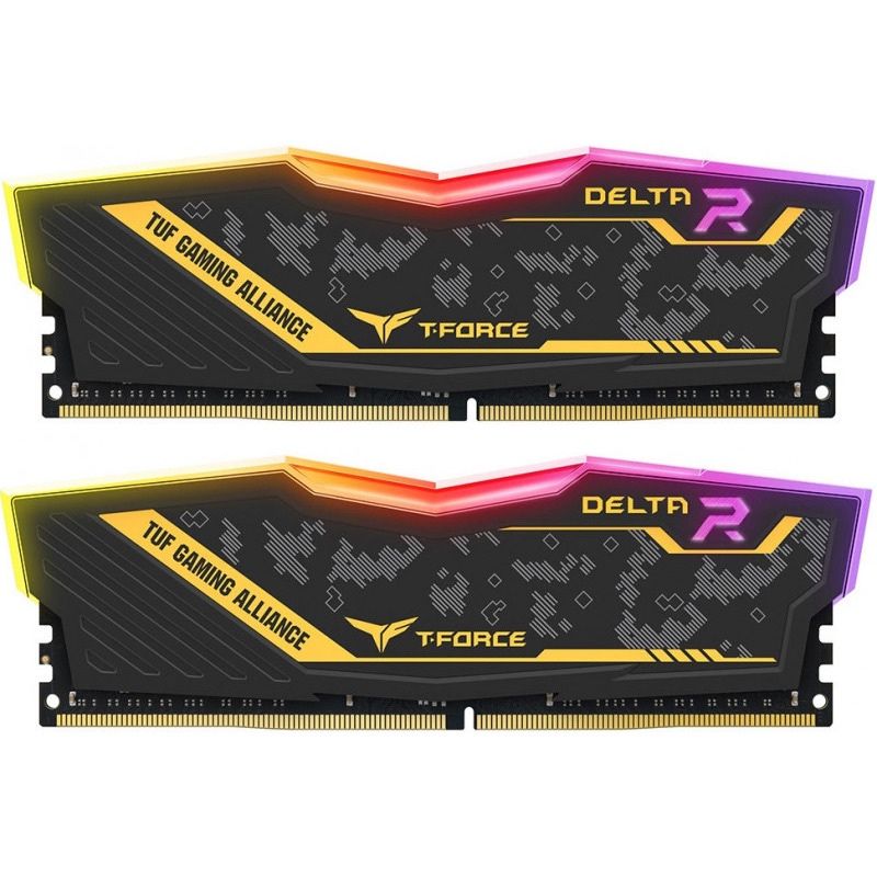Kit Memorie TeamGroup Delta TUF ASUS RGB 16GB, DDR4