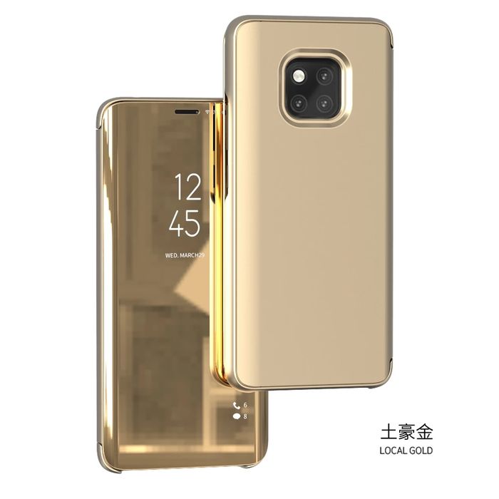 Husa Flip Stand Mirror compatibil Huawei Mate 20 Pro