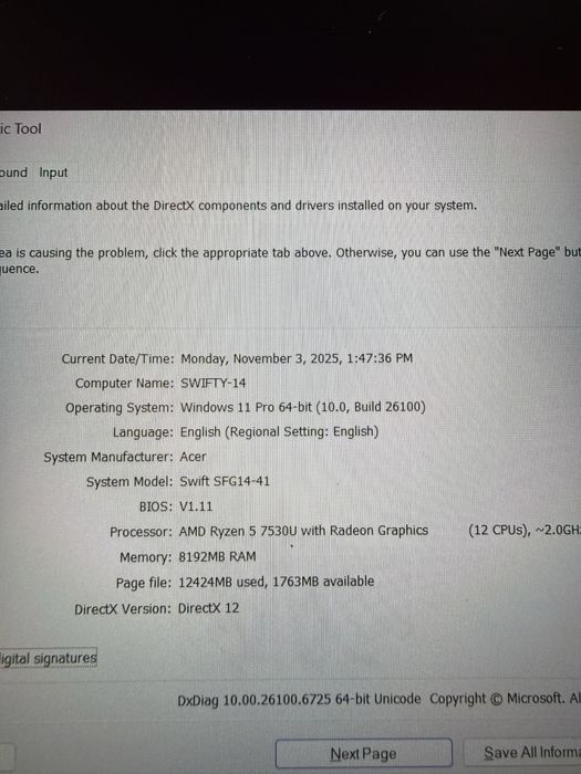 Laptop ultraportabil Acer Swift GO 14