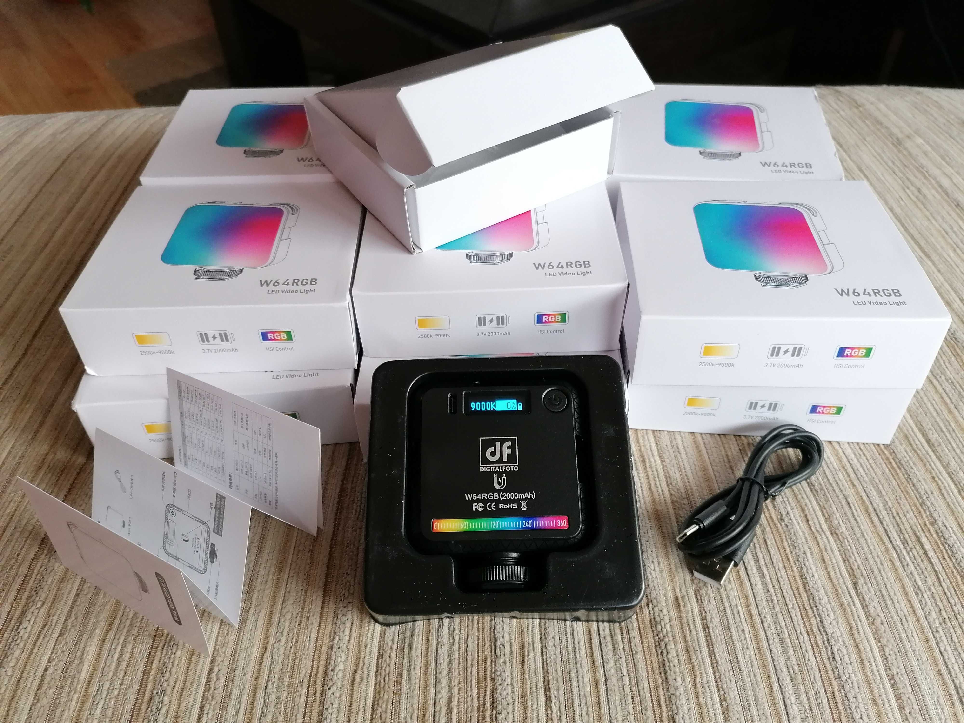 RGB фенер с литиева батерия DigitalFoto W64 (нови)