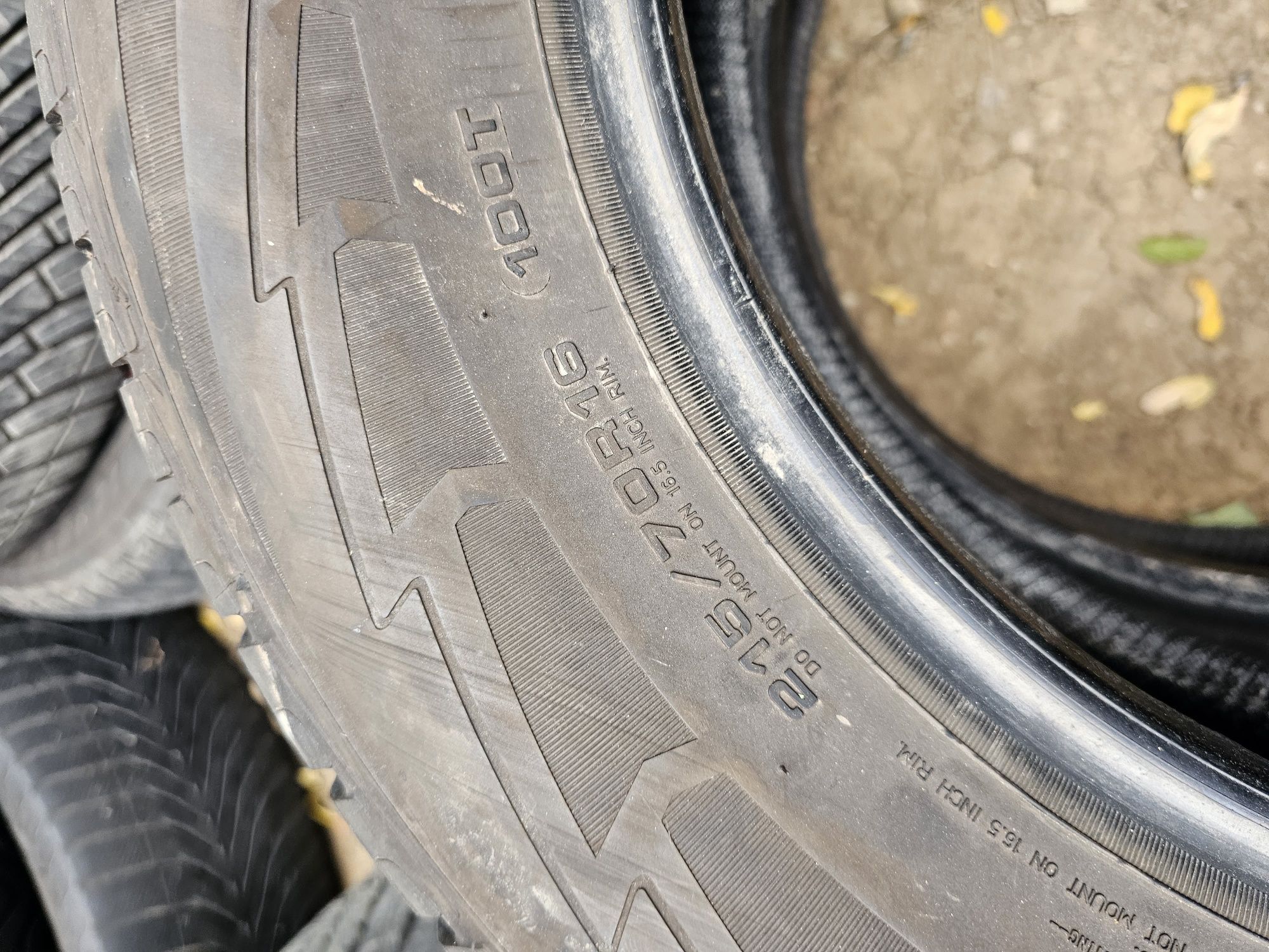 4 anvelope 215/70R16  iarna (2 ca si noi)