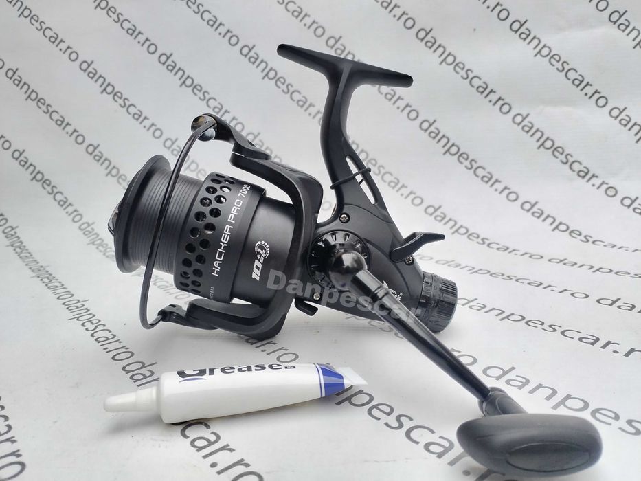 SET 4 Mulinete CRAP EastShark HACHER PRO 7000 0,31mm/185m  longcast