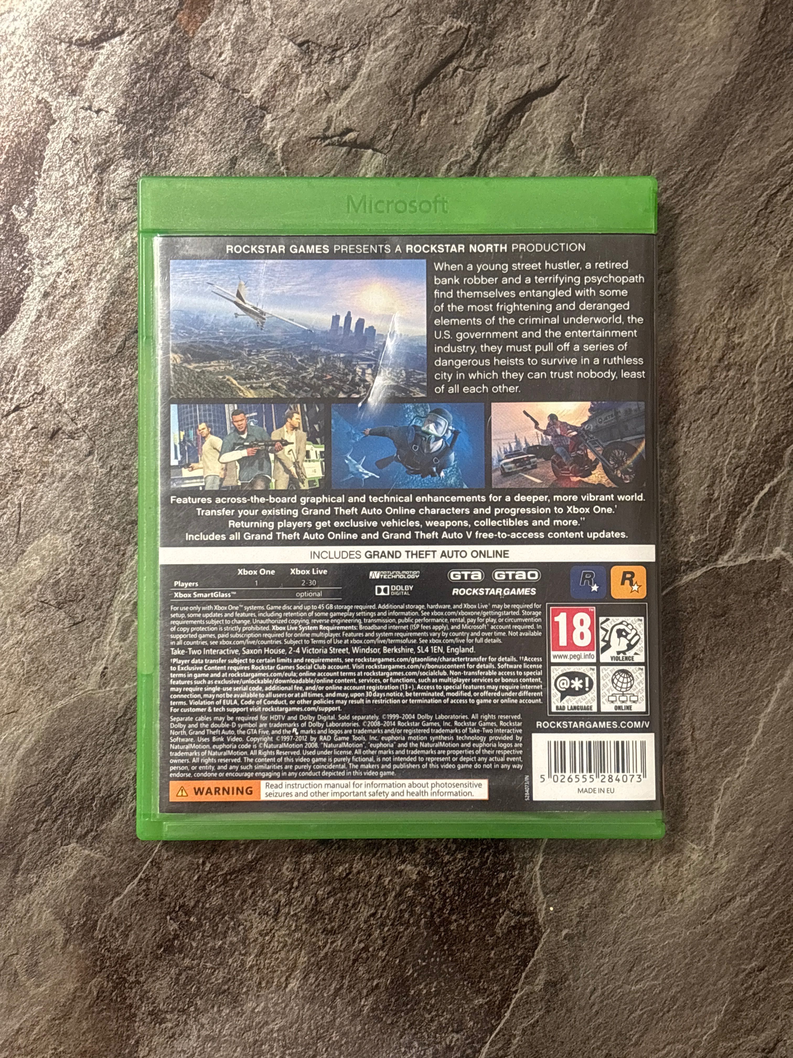 GTA 5 - Grand Theft Auto V - Xbox One