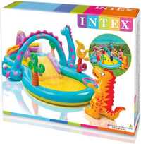 Надуваем детски басейн Intex