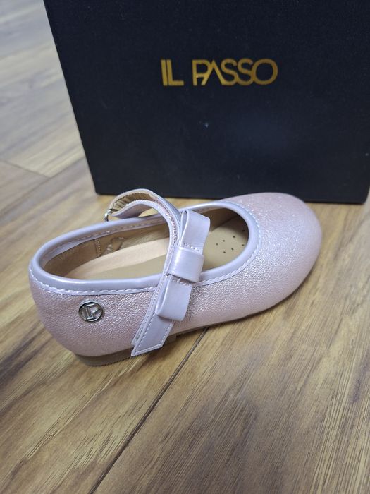 Pantofi fetiță din piele naturală IL PASSO, nr. 23