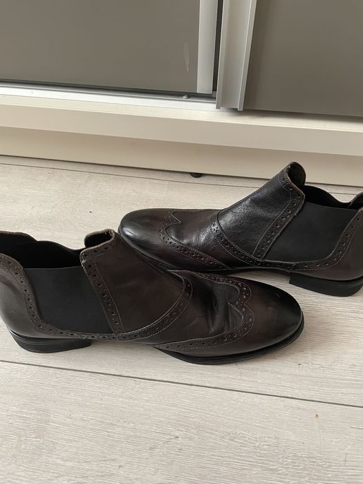 Ghete Chelsea barbati marimea 43 din piele