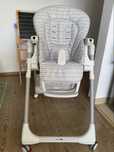 Scaun masa Peg Perego Prima Pappa Zero Follow Me Linear Grey