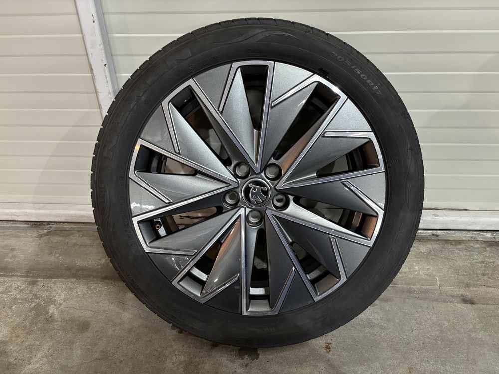 Jante 17 5x100 Cu anvelope vara Originle  Skoda Scala Kamiq T Roc