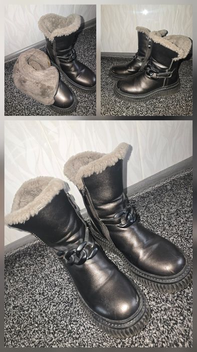 Сапоги для девочки 35 размер