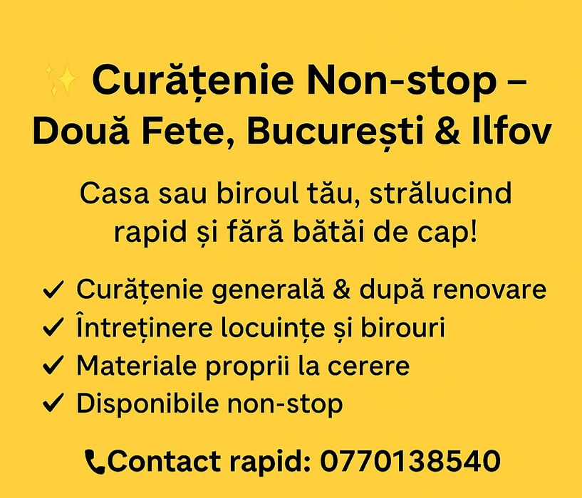 Curățenie domiciliu