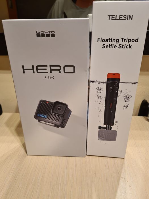 Vând camera GoPro Hero 4k si Selfie Stick