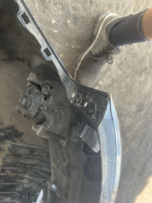 Предна S-line Броня Audi A5 8T черна оборувана с различна решетка н 30