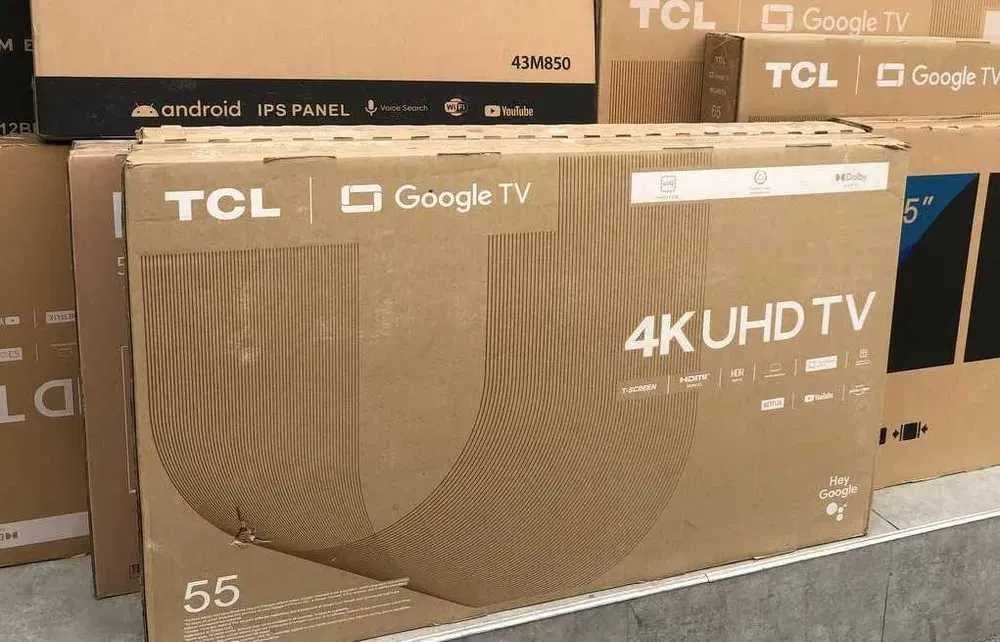 Телевизор TCL V6B 2024 GoogleTv 4K Smart 43/50/55/65/75+ДОСТАВКА