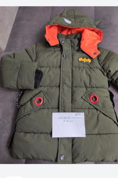 Детское польто 5-6 лет