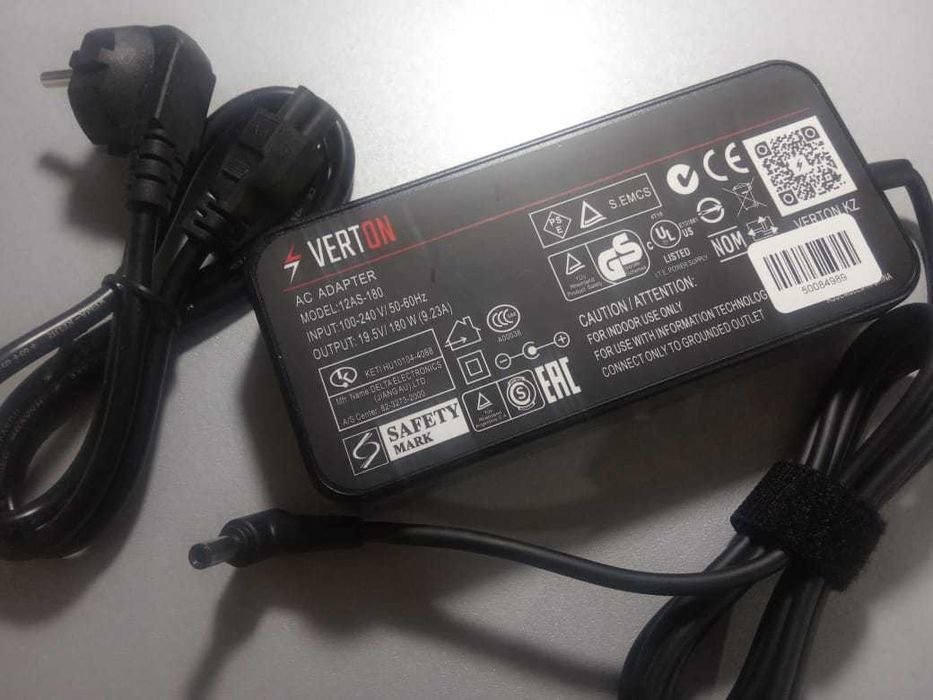 адаптер Verton для Asus 180W 6,0-3,7 с иглой блок питания - зарядка