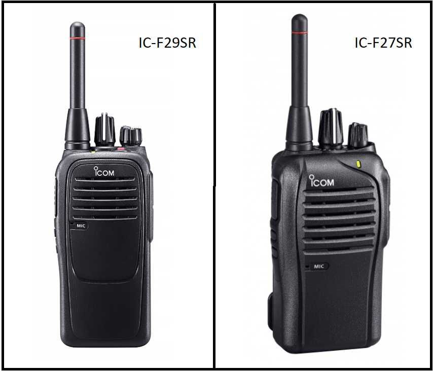 Statii Radio Profesionale ICOM IC-F29SR & IC-F27SR - Walkie Talkie