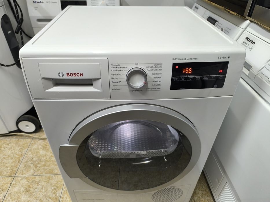 Сушилня Bosch WTW854H0 - 8кг. Термопомпа. клас А+++