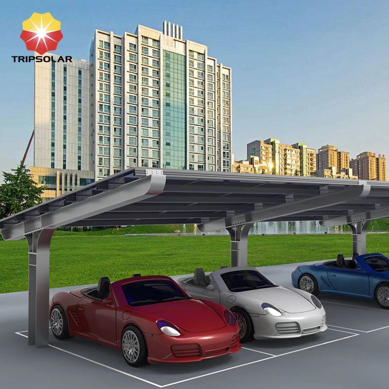 Carport din structura metalica pentru parcari autoturisme