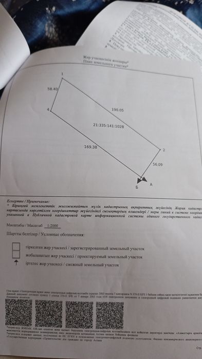 Участок возле Уркера 1га