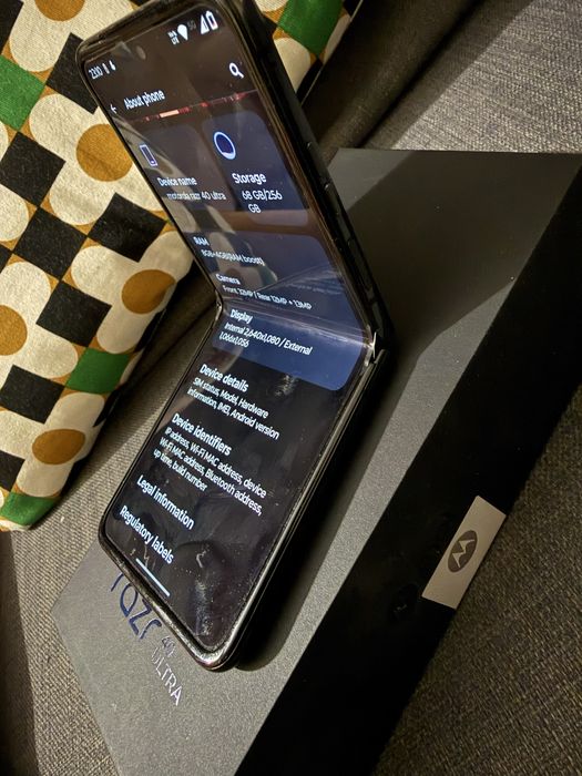 Motorola Edge 40 Ultra – 256 GB, отлично състояние