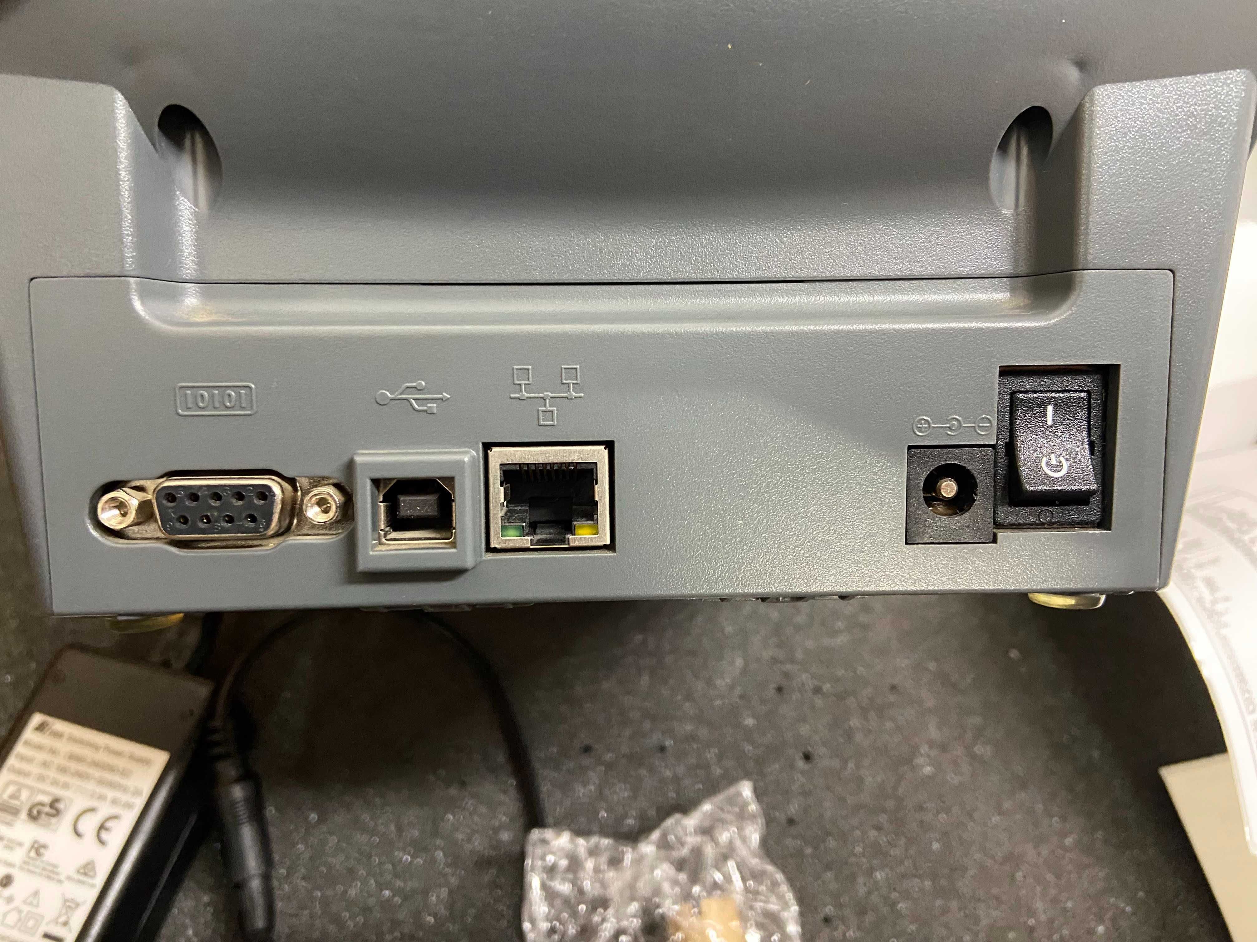 Zebra GX430t Термо-трансферен етикетен принтер, 300 dpi, LAN, PSU