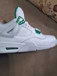 Jordan 4 metalic green