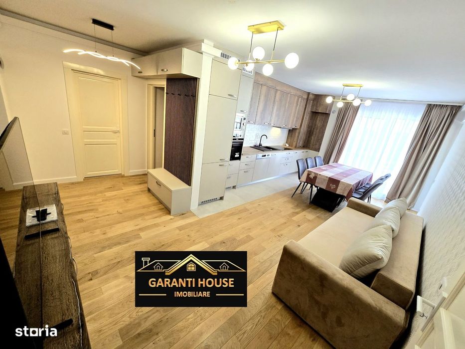 Bloc nou, prima inchiriere, 3 camere, parcare subterana, 500€/Luna