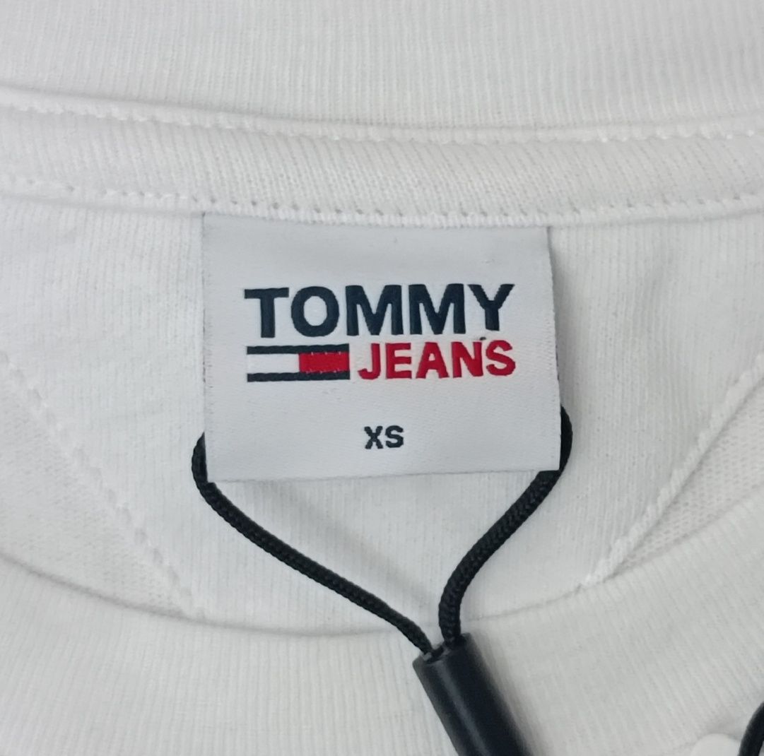 Tommy Jeans Relaxed Varsity Tee оригинална тениска XS памук фланелка