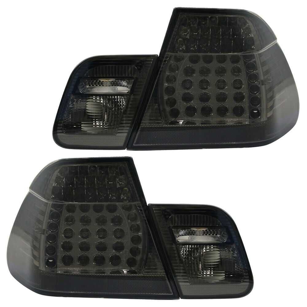 Стопове БМВ Е46 ЛЕД СИВИ Опушени Нови 2001-2004 Седан BMW LED фейслифт