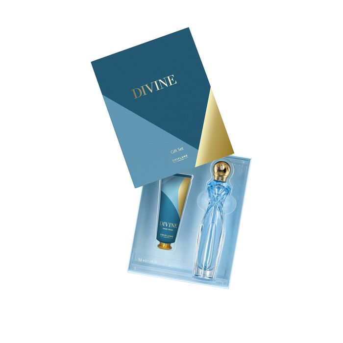 Парфюмерный набор Divine,Oriflame 50 ml и крем 50 мл