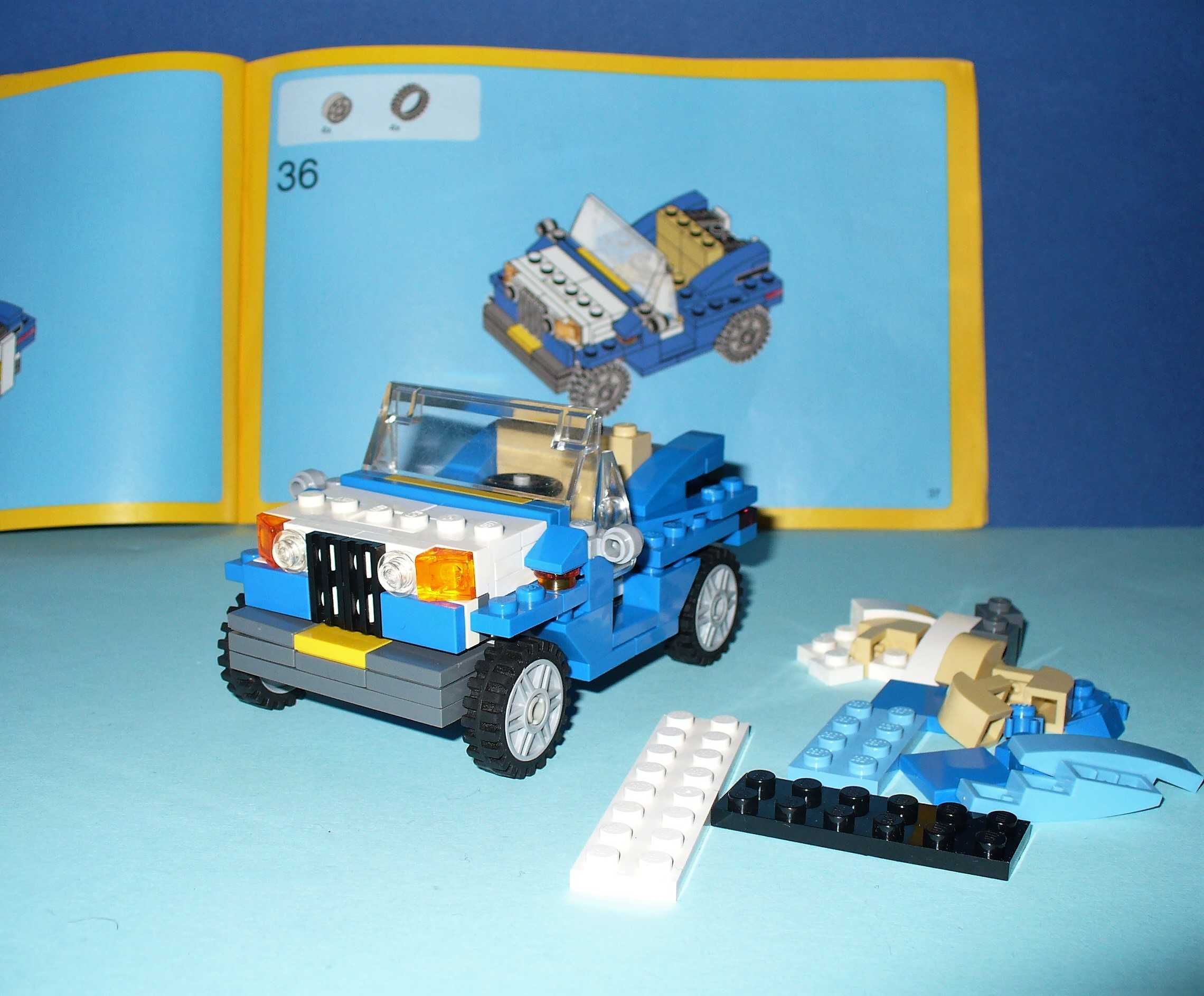 LEGO Creator 3 in 1 Blue Roadster 6913