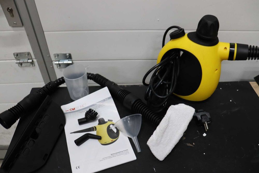 Парочистачка Clatronic DR 3653, 250мл, 3.5 бара, 1050W, Черен / Жълт