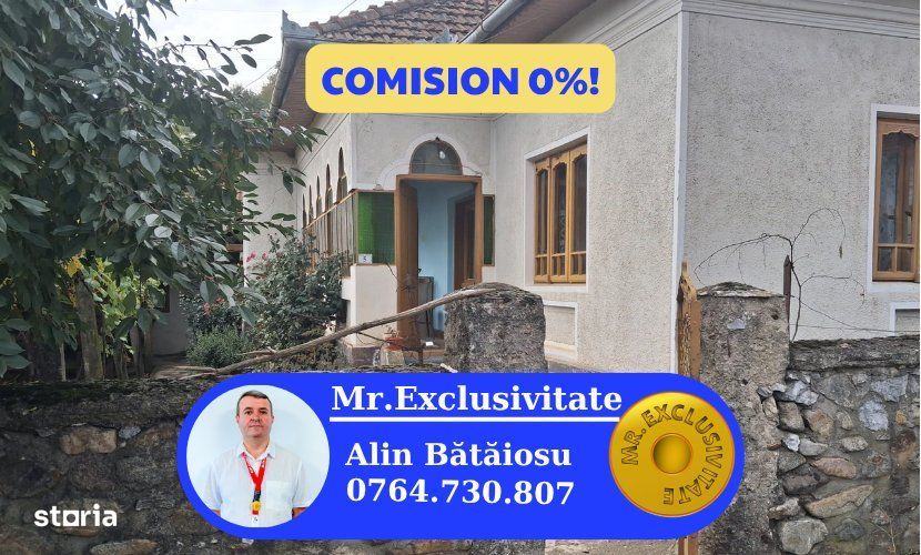 Casa traditionala cu teren generos – Borosteni, Pestisani, jud. Gorj